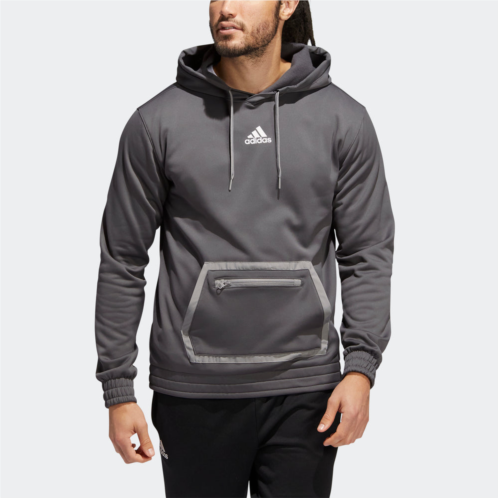 Adidas mens team issue pullover hoodie