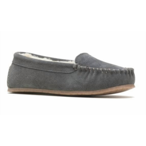 Hush Puppies womens winnie water-resistant slippers in charcoal