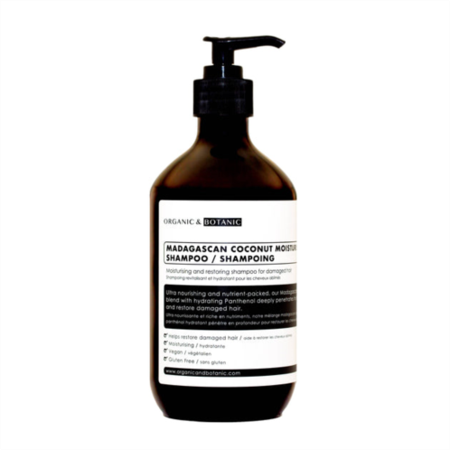 Organic & Botanic madagascan coconut moisturising shampoo 16.91 fl oz