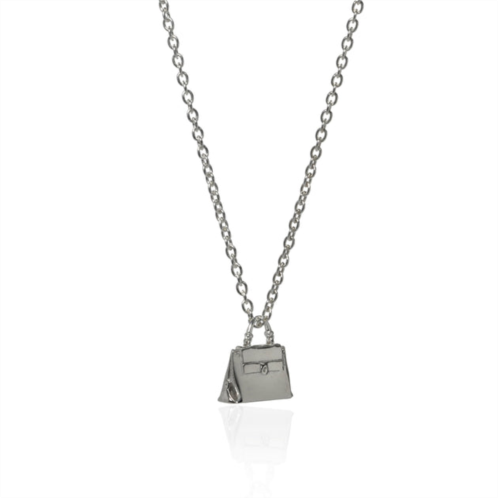 Salvatore Ferragamo charms sterling silver pendant necklace 704717