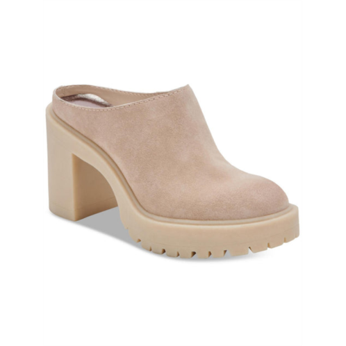 Dolce Vita carry womens leather slip on clogs