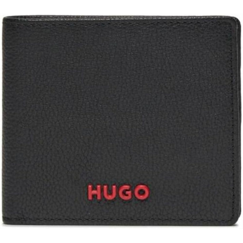 Hugo Boss hugo subway grain leather eight slot wallet