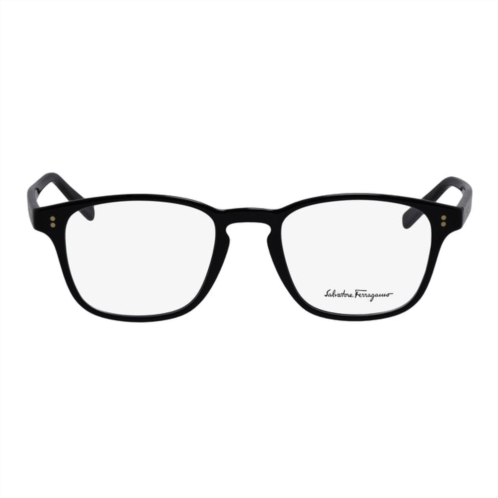 Salvatore Ferragamo sf 2913 001 51mm mens square eyeglasses 51mm