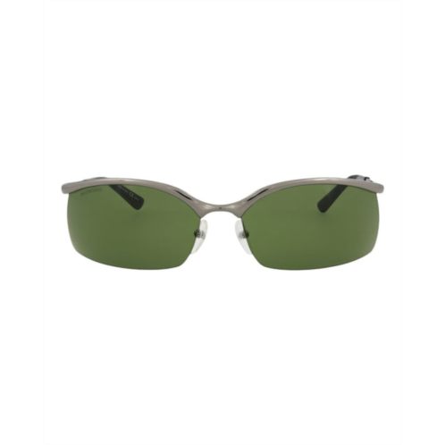 Balenciaga square-frame metal sunglasses