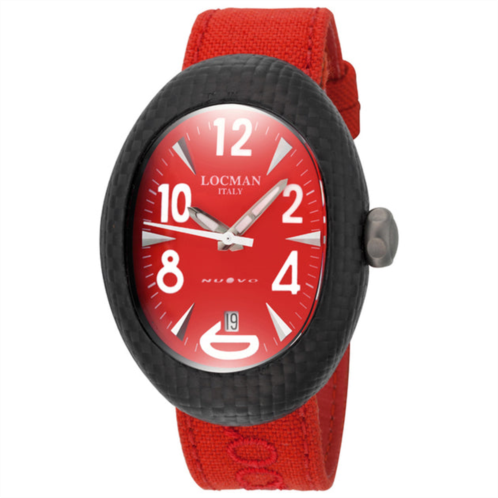 Locman womens red dial watch