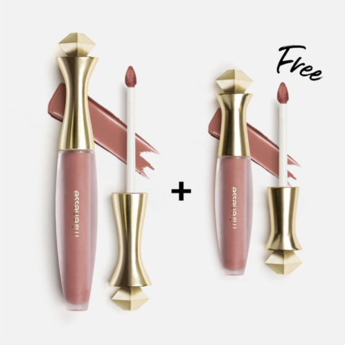 Mirenesse velvet matte 12hr liquid lip 4. chiffon + free mini