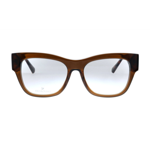 Swarovski sk 5228 square eyeglasses