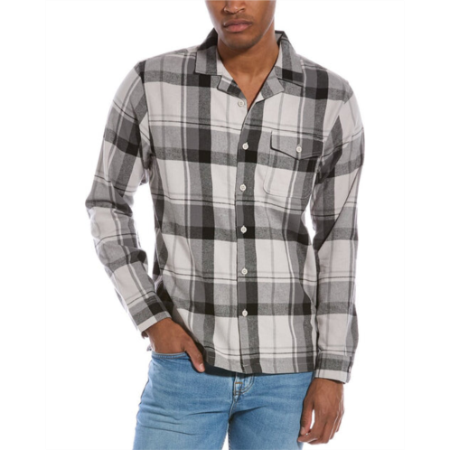 Onia flannel convertible overshirt