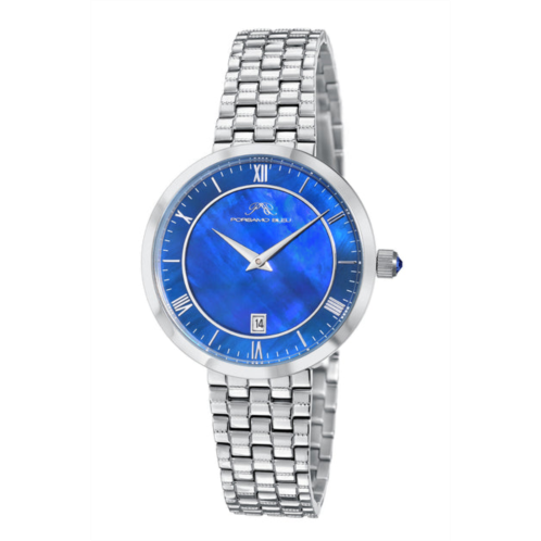 Porsamo Bleu priscilla womens mother of pearl dial watch