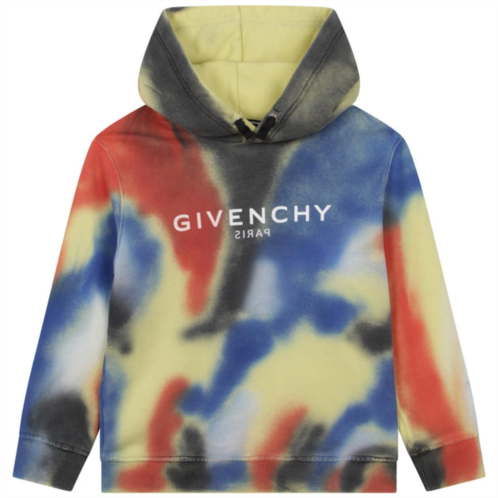 Givenchy multicolor logo hoodie
