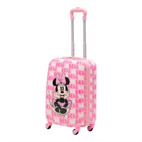 Ful disney minnie mouse bows all over print kids 21 inch luggage