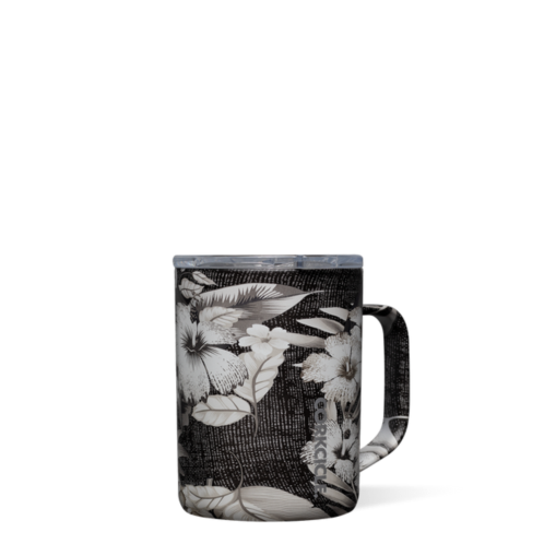 CORKCICLE 16oz black luau coffee mug