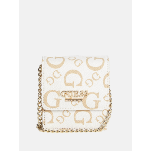 Guess Factory logo mini pouch crossbody