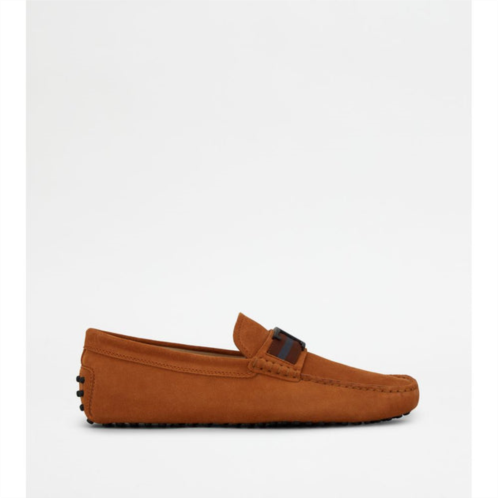 Tod t timeless gommino driving shoes in suede
