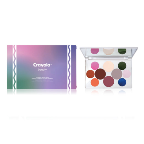 Crayola eyeshadow palette - tropical by for women - 0.63 oz eye shadow