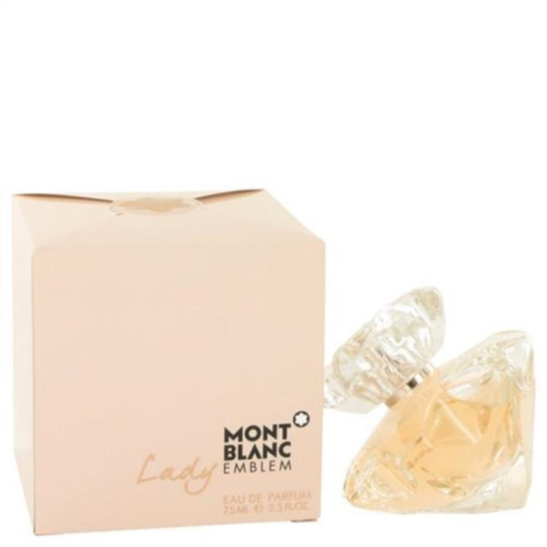 Mont Blanc 531147 lady emblem eau de parfum spray, 2.5 oz