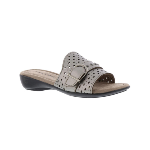 Minnetonka glynis womens embellished open toe slide sandals