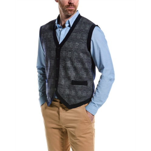 Raffi wool & cashmere-blend v-neck vest