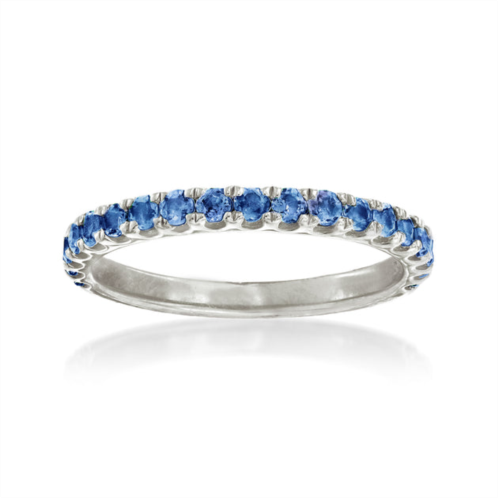 Ross-Simons sapphire ring in sterling silver