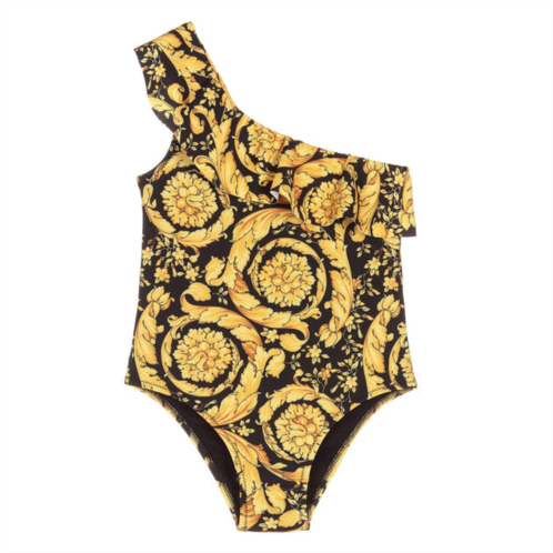 Versace black & gold swimsuit