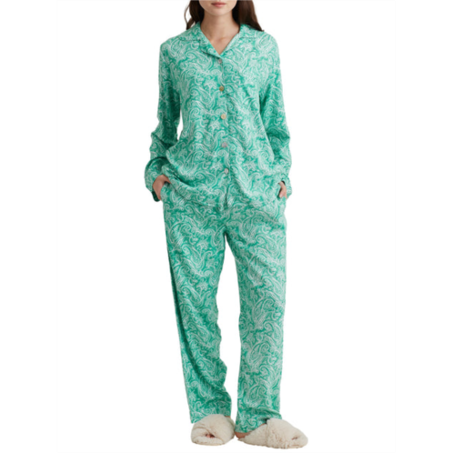Papinelle womens sophia cozy woven pajama set