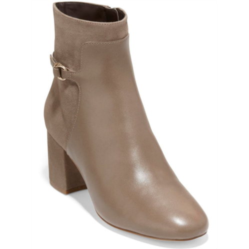 Cole Haan amalie womens leather zip up ankle boots