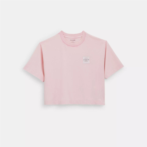 Coach Outlet garment dye cropped t shirt