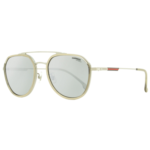 Carrera unisex navigator sunglasses ca1028/g/s 0iht4 palladium/gray 55mm