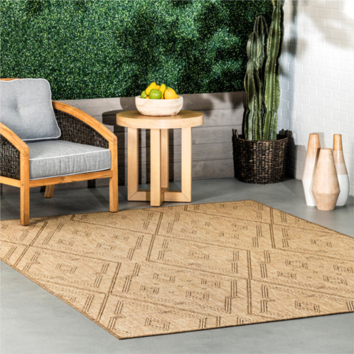 NuLOOM latia double diamond indoor/outdoor area rug