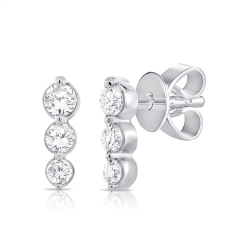 Sabrina Designs 14k gold & diamond stud earrings