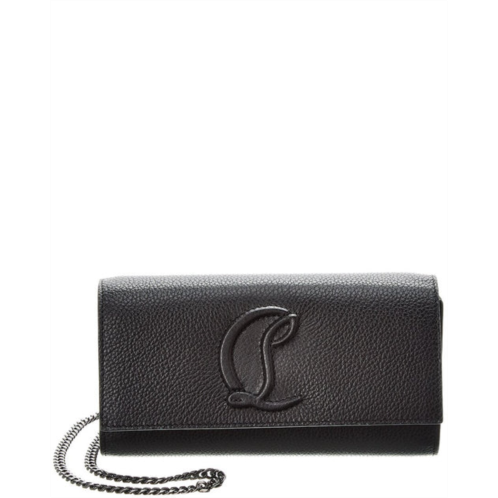 Christian Louboutin by my side leather wallet on chain