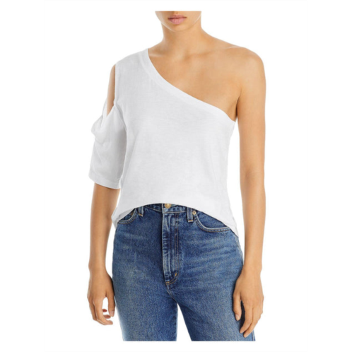 LNA Clothing womens cotton asymmetric t-shirt