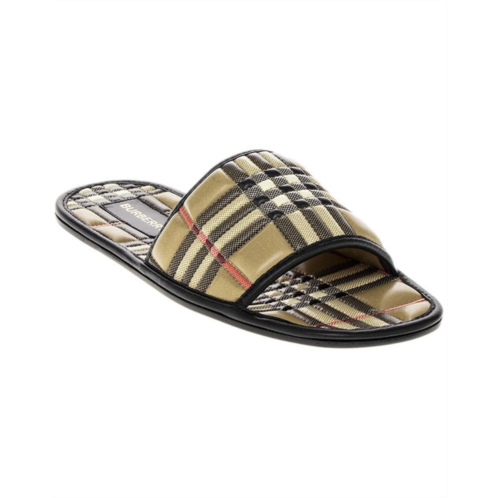 Burberry leather slide