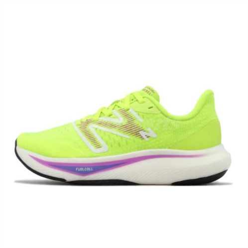 New Balance womens fuel cell rebel v3 shoes in thirty watt cosmic rose