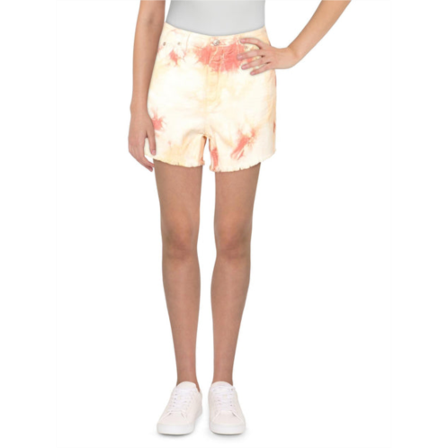 Unionbay womens denim tie-dye cutoff shorts