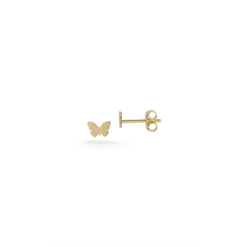 Ember Fine Jewelry 14k italian gold butterfly stud earrings