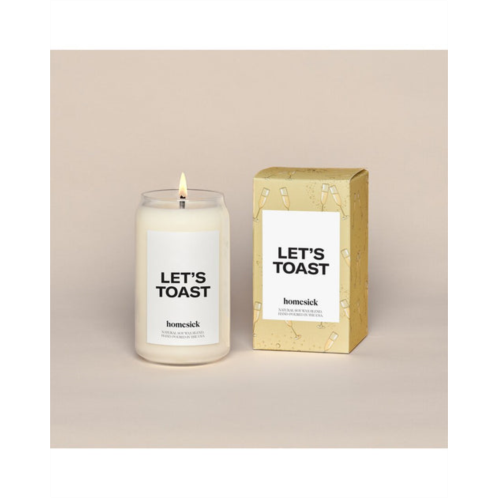Homesick lets toast candle