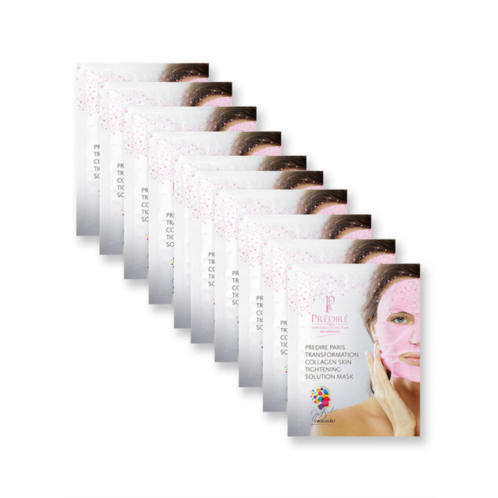 Predire Paris transformation collagen skin tightening solution mask - set of 10 masks