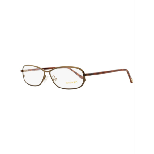 Tom Ford womens eyeglasses tf5161 045 shiny brown/havana 56mm