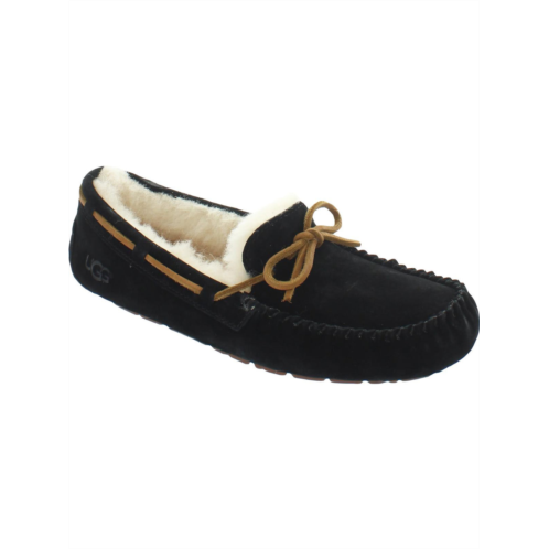 Ugg dakota womens suede sheepskin lined moccasin slippers
