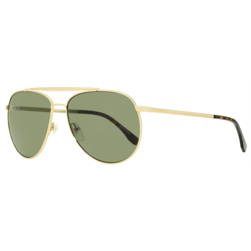 Lacoste mens pilot sunglasses l177sp 714 gold/havana 59mm