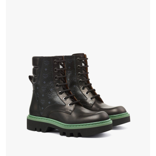 MCM visetos boots in calf leather