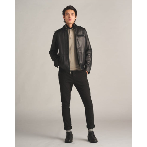 Members Only mens lambskin iconic jacket