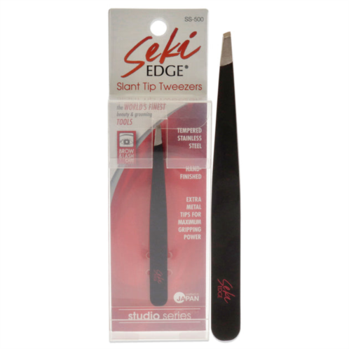 Jatai seki edge black slant tip tweezer - ss-500 by for unisex - 1 pc tweezer