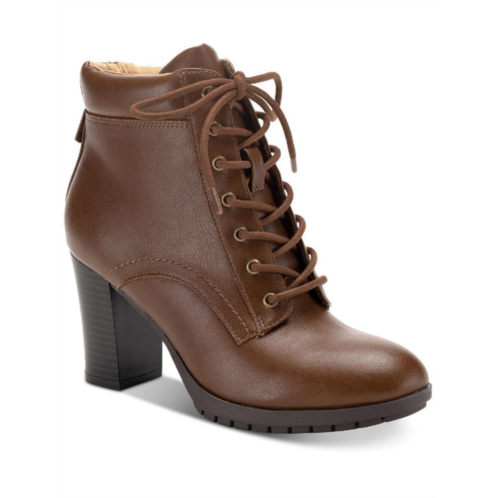 Style & Co. lucillee womens almond toe faux leather ankle boots