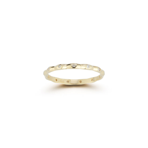 Ember Fine Jewelry 14k white gold & diamond band ring