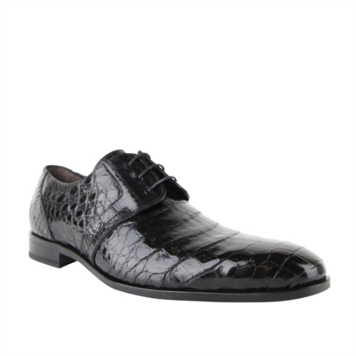 Mezlan mens derby lace up crocodile dress shoes