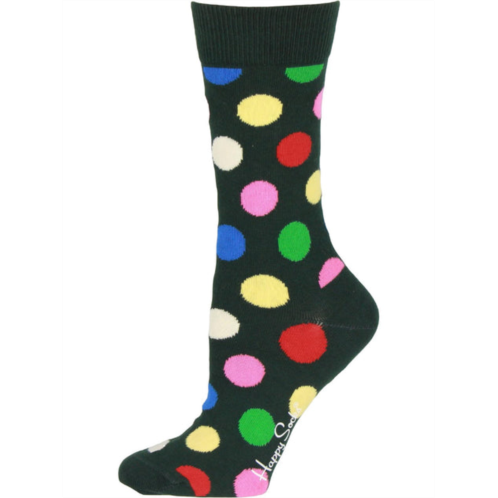 Happy Socks womens polka dot holiday crew socks