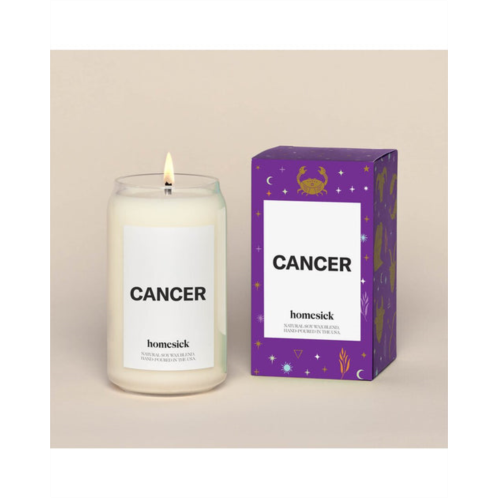 Homesick cancer scented candle