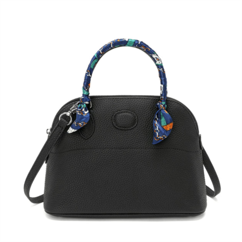 Tiffany & Fred full-grain leather satchel bag